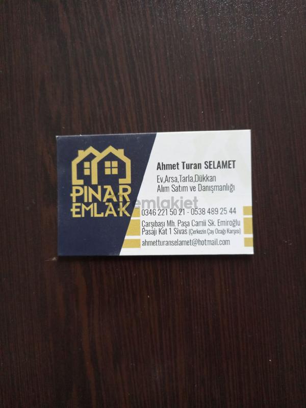Pınar Emlaktan Kılavuz Da Satılık Arsa, Sivas