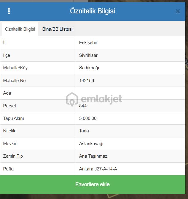 🌾 Sivrihisar Sadıkbağı Mahallesinde 5 Dönüm Takasa Açık Satılık Tarla - View 3
