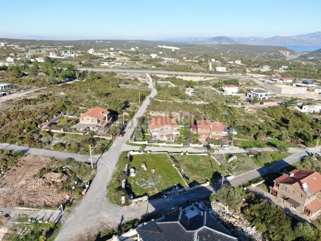 Didim Seyrantepe'de Satılık İmarlı Villa Arsası Göl Manzalı - Daha fazla