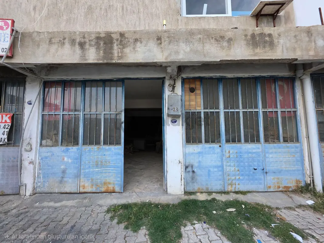 Özdere Cumhuriyet Sanayii'nde Satılık Marangozhane, İzmir