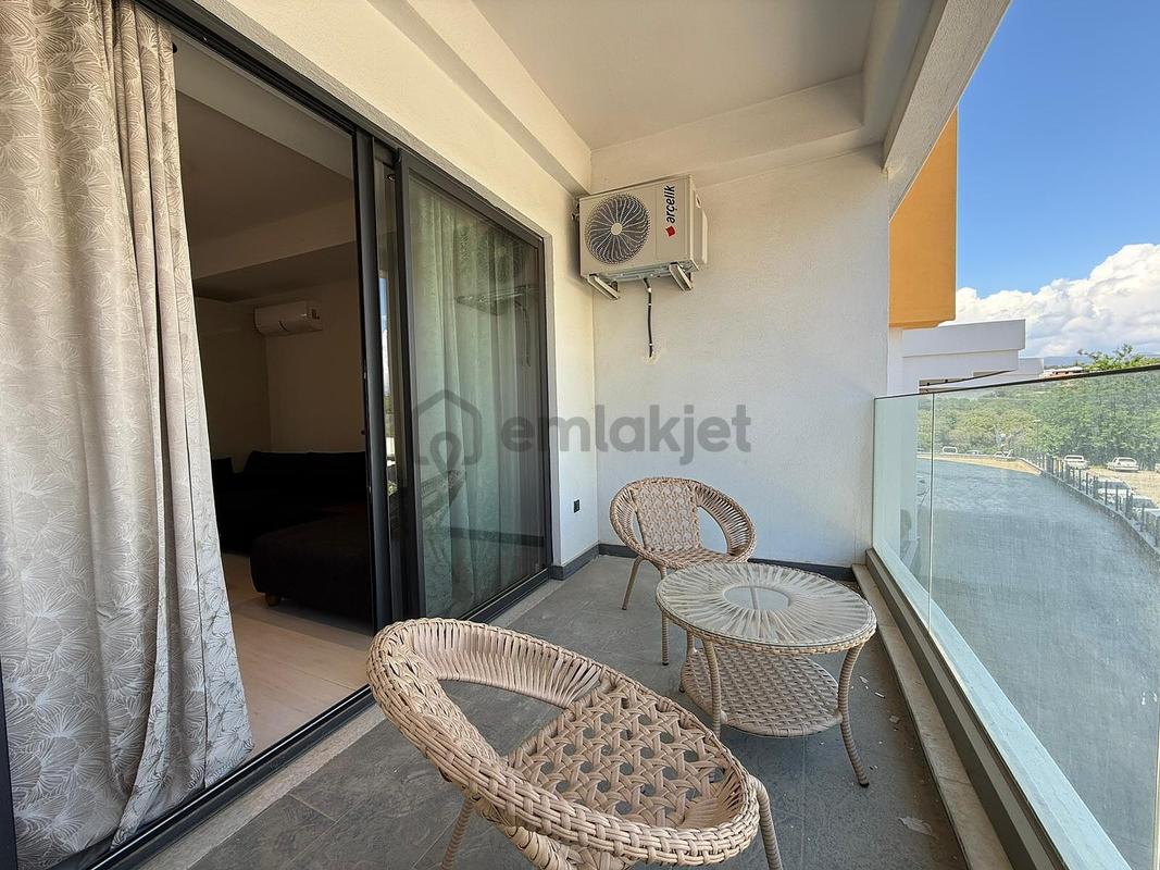 Azura World'de Dağ Manzaralı Eşyalı Kiralık Daire | Tekce - View 5