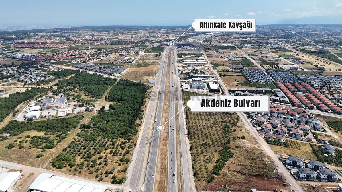 Döşemealtı Altınkale Villa Bölgesinde 500 M2 Satılık Arsa - View 6