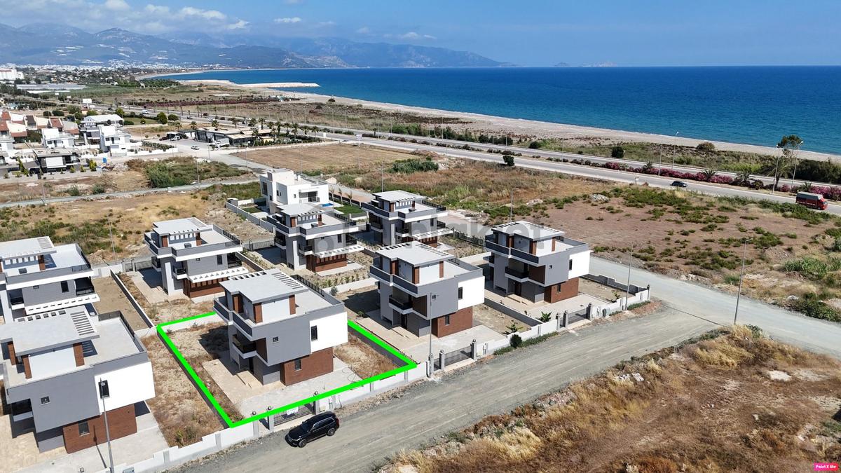 Antalya Finkum Bölgesinde 320 M2 Alanlı Deniz Manzaralı Villa - View 6
