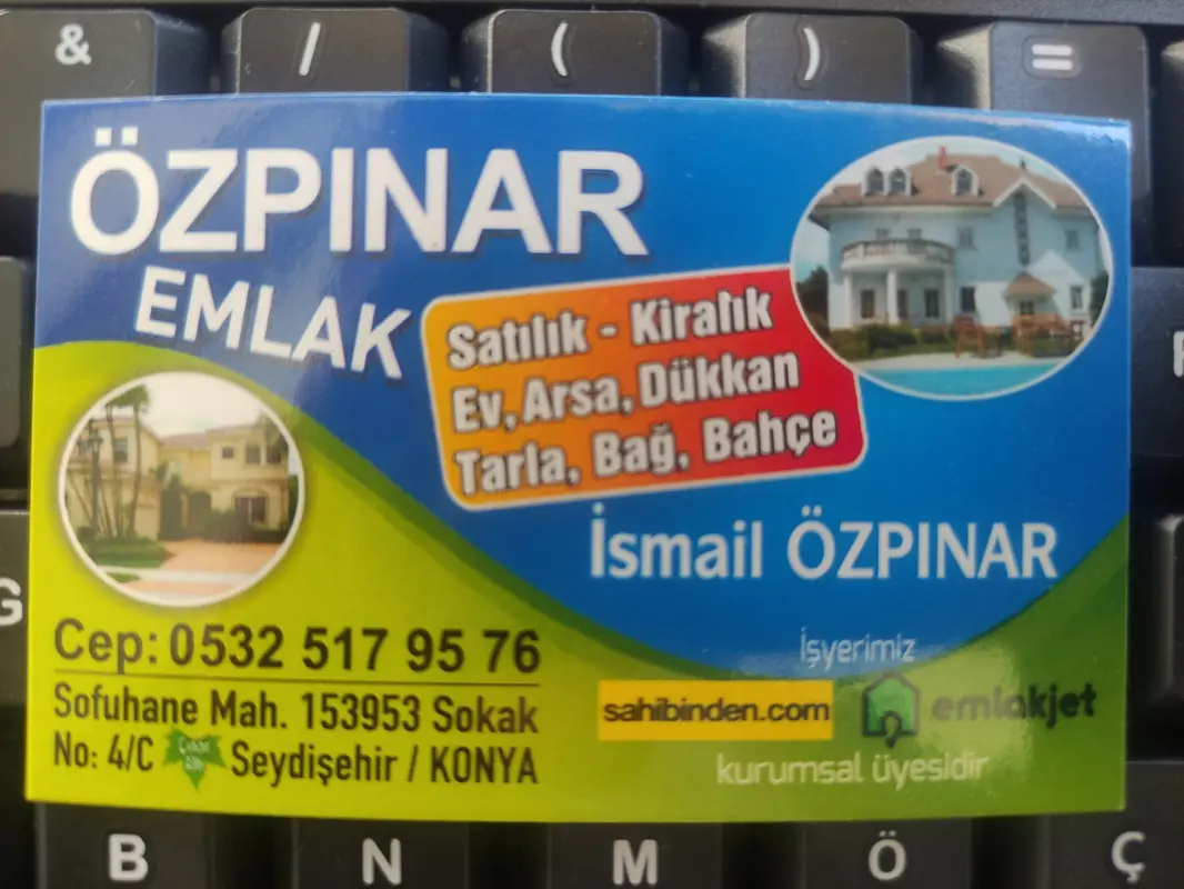Özpınar,dan Boyalı Mahallesi'nde Satılık 1901 M² Tarla Tekke Sırtında Güneyde ...! - Daha fazla