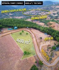Kütahya 4600 M2 Tarla Kütahya 4600 M2 Tarla