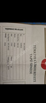 Satılık Arsa Hissesi Satılık Arsa Hissesi