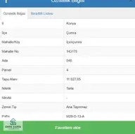 İçeri Çumra Tapulama Satılık Yola 100 Mt Müstakil Parsel Tarla İçeri Çumra Tapulama Satılık Yola 100 Mt Müstakil Parsel Tarla
