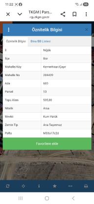 Niğde Bor Kemerhisar/çayır Da Satılık Villa Arsası Niğde Bor Kemerhisar/çayır Da Satılık Villa Arsası