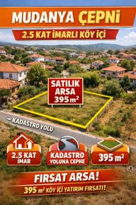 Mudanya Çepnide Satılık Fırsat İmarlı Arsa Mudanya Çepnide Satılık Fırsat İmarlı Arsa