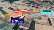 Acıpayam Antalya Yolu Tarım Kredi Yanı Konut İmarlı B+3 Kat Arsa