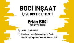 BOCİ İNŞAAT İÇ VE DIŞ TİCARET LTD.ŞTİ.