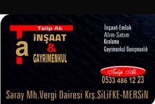 TALİP AK İNŞAAT VE GAYRİMENKUL