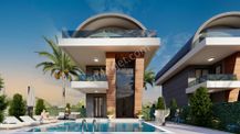 Alanya Payallar Mah. Satılık Villa Havuzlu Denize Yakın