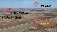 Ege Emlak'tan Keşana Yakın Siğillide Geleceğe Yatırımlık Tarla