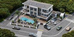 Kuşadası Termal Bölge'de Havuzlu Yeni Projeden Daireler