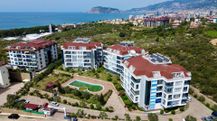 Alanya Kestel'de Denize 400 Metre 3+1 Ayrı Mutfak Satılık Daire
