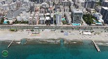 Alanya Mahmutlar'da Deniz Manzaralı 1+1 Eşyalı Daire