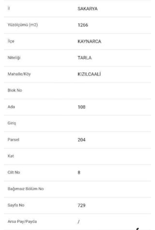 Sahibinden Kupon Arazi Köye Çok Yakın Sahibinden Kupon Arazi Köye Çok Yakın
