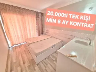 Kuşadasında Çarşıya Sahile Yakın Konumda 1+0 Eşyalı Apart Kiralık Daire