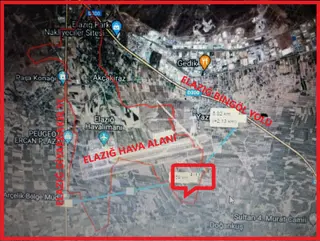 Alihan G.m. Den Akçakiraz-perçenç-yenice Hava Alanı Arkası Yola Sıfır Satılık Tarla