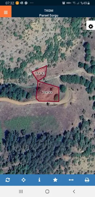 Mudurnu Çavuşderesi Köyünde 2000 M2 Satılık Tarla