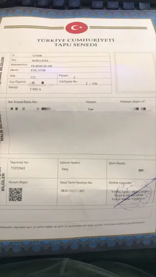 Sahibinden Satılık Tarla