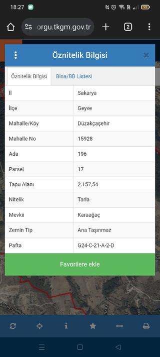 Sahibinden Satılık Tarla