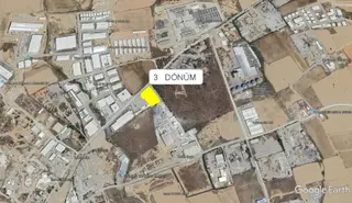 Kıbrıs Lefkoşada Satılık Ticari İznli 3 Dönüm Arazi
