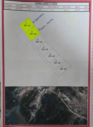 Çakıllı Evrenli De 291 M2 Parseller Satışta