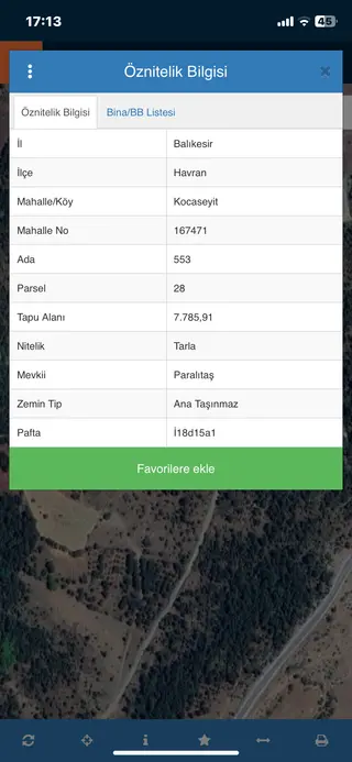 Yatırımlık 7.5 Dönüm Tarla Havran Kocaseyit Mah.'de