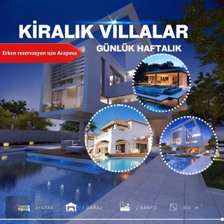 Kiralık Tam Müstakil Villa