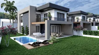 Kuşadası Soğucak'ta Full Manzaralı Müstakil 4+1 Villa