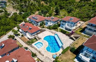 Alanya Bektaş Mah Deniz Manzaralı 4+1 Satılık Dubleks Daire