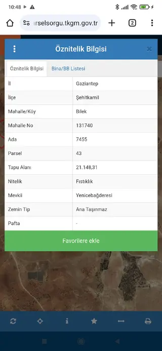 Bilek Yatırımlık Arazi
