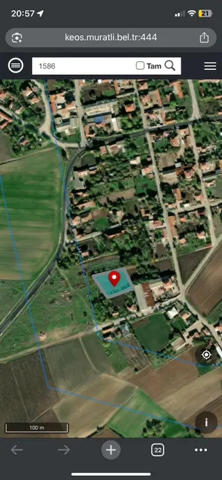 Sahibinden Tekirdağ Muratlı Ballıhoca 1800 M2 3 Kat %75 İmarlı Arsa