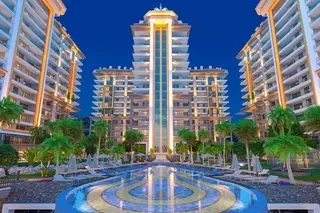 Alanya Mahmutlarda – Tam Deniz Manzaralı Ultra Lüks 3+1