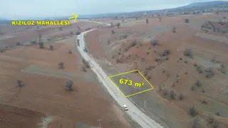 Konya / Güneysınır / Kızılöz Mahallesinde 673 M² Müstakil Tapulu Tarla