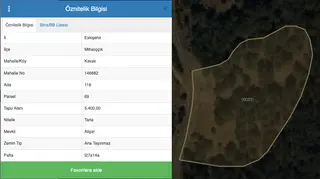 Özbey'den | Kıymetli Arazi | Ormanın İçinde | Oksijen Deposu |