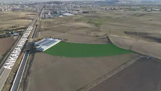 Ankara Sincan Akçaörende Ayaş-ankara Yoluna Yakın Satılık Tarla