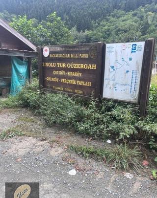 Çat Köyünde Tek Tapu Fırtına Deresi Yakını Yola Sıfır Arsa...