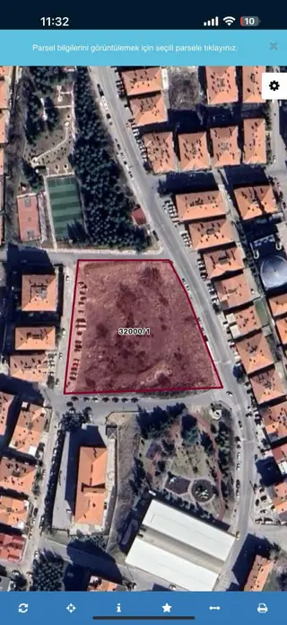 Yaka Keçiören Yeşiltepede 23 M2 Kamu Arsası
