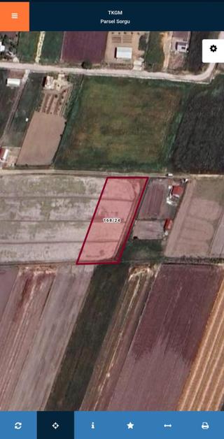 Foça Gerenköy Tek Tapu Satılık Tarla