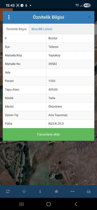 Tefenni Yaylaköy'de 439 M² Tarım Alanı İmarlı Satılık Arsa - Takas İmkanlı Fırsat!