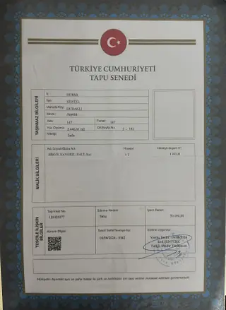Bursa Kestel Dudaklı Satılık Hobi 2446m2 Bahçesi