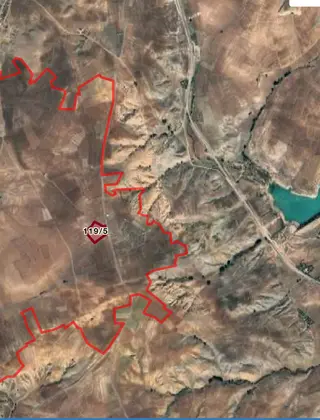 Azizli Bağlarında Yola Sıfır Satılık Tarla --- Burcu Emlaktan