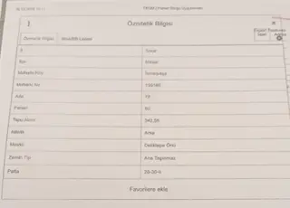 Adalet Gold Group Emlak'tan Satılık Arsa 343 M2 İsmetpaşada