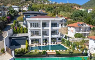 Satılık -villa Antalya/alanya 5+1 Alanya Tepe Full Manzaralı