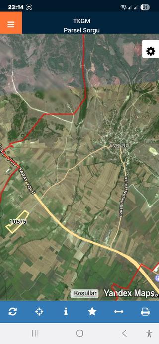 Kıklareli Vize Evrenli Mh Satılık 1550metre