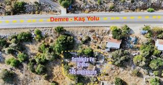 Venüs Emlak Demre'den Karabucak Mah. Deniz Manzaralı Satılık Arsa