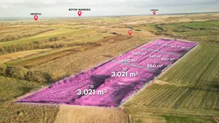 Tekirdağ Hayrabolu Hedeyli'de 660 M²/3.021 M² Satılık Tarla